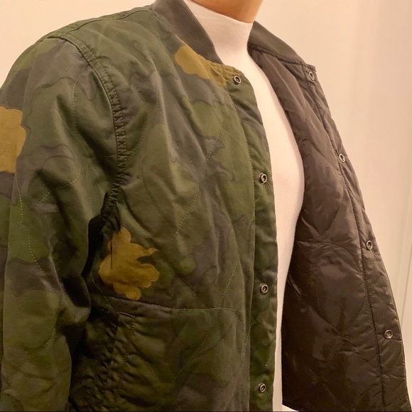 Army/Green Reversible jacket - Picture 3 of 3